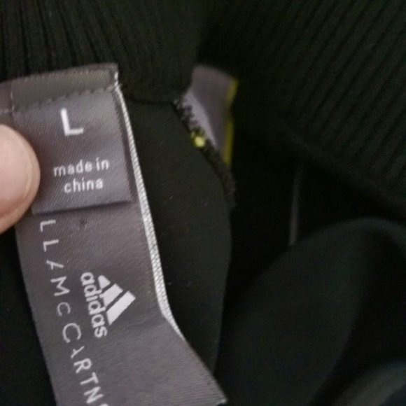 Adidas by Stella McCartney Run Geometric Turtleneck Pullover size L - Picture 3 of 9